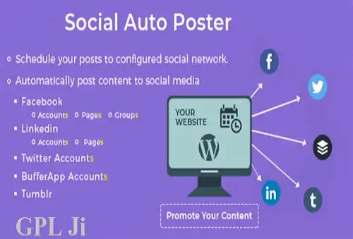 Social Auto Poster GPL v5.3.13 – WordPress Post Scheduler & Reposter Plugin